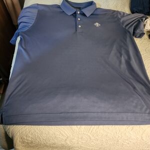 Greg Norman Collection Blue Performance Polo